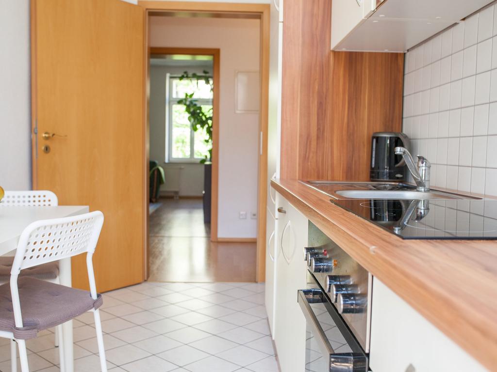 Ferienwohnung Leipzig Nord-Ost Exteriör bild