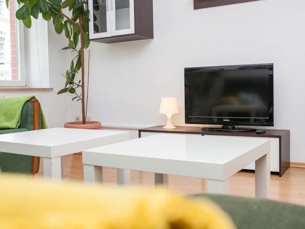 Ferienwohnung Leipzig Nord-Ost Exteriör bild